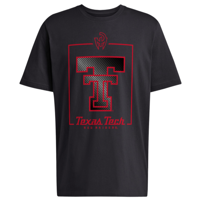 Adidas Texas Tech Mahomes "Let's Ride" Double T Short Sleeve T-Shirt