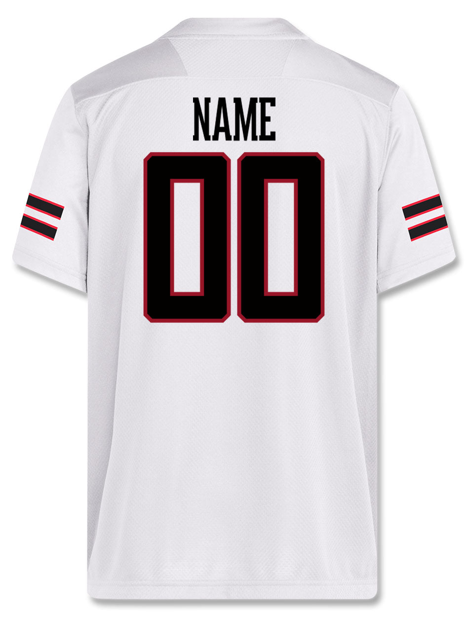 Adidas Texas Tech NIL YOUTH Custom Jersey- CUSTOM ORDER – Red