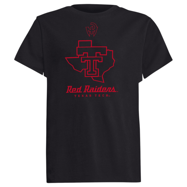 Adidas Texas Tech Youth Mahomes "Let's Ride" Short Sleeve T-Shirt