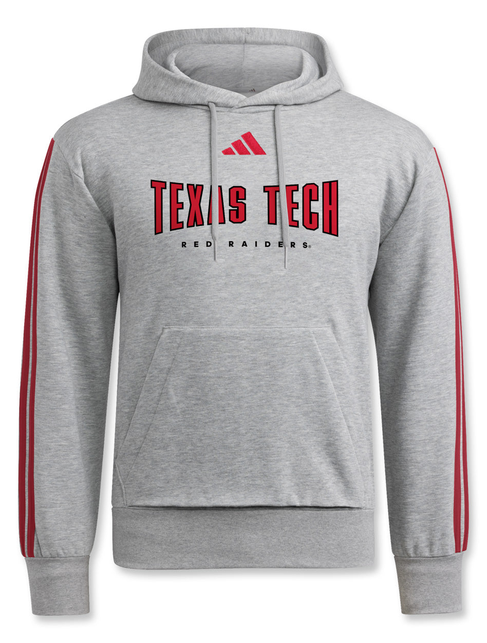 Adidas Texas Tech 3 Stripe Hood – Red Raider Outfitter