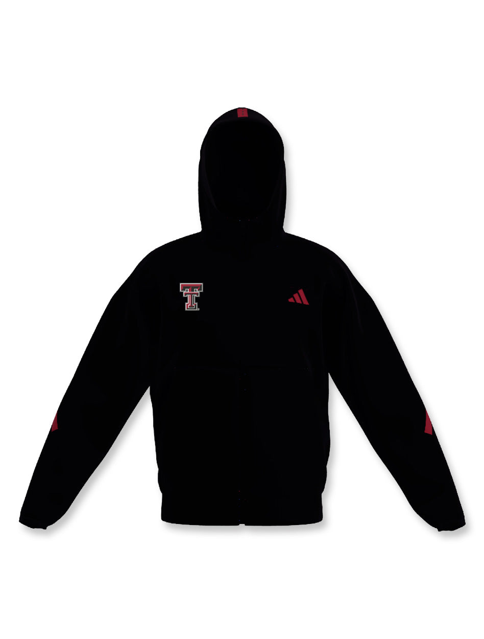 Adidas Texas Tech Sideline 2025 M Full Zip Jacket