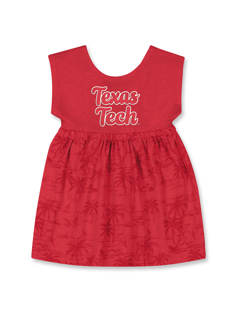 Arena Texas Tech Joy Infant Dress In red, Size: 6-12m, Sold by Red Raider Outfitters