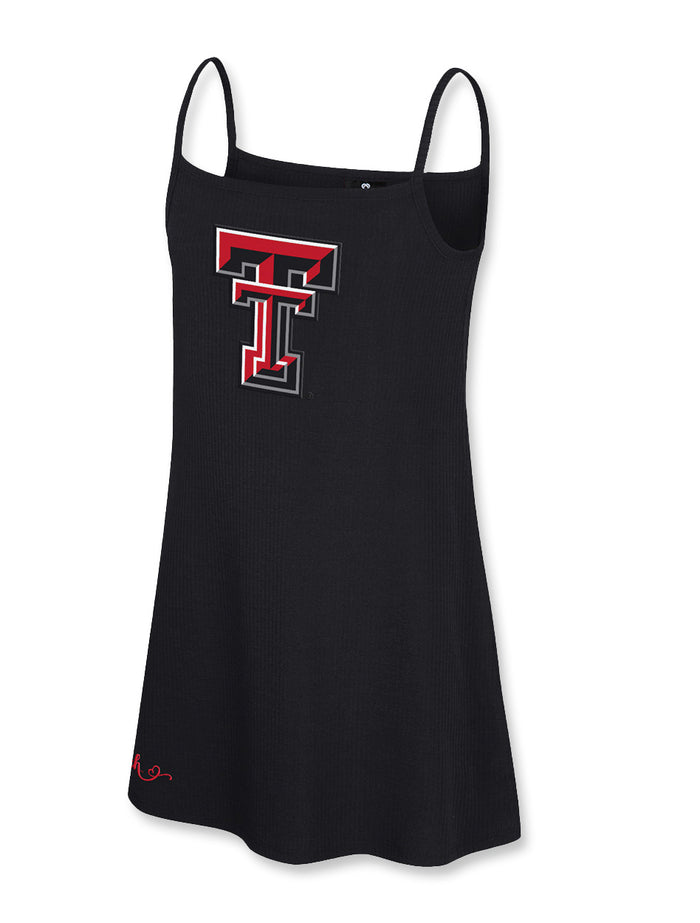 exas Tech Youth Dress, Texas Tech Game Day Outfit, Girls Texas Tech Apparel, Texas Tech Ribbed Tank Dress, Texas Tech Kids Clothing, Texas Tech Spirit Wear, NCAA Licensed Youth Dress.
