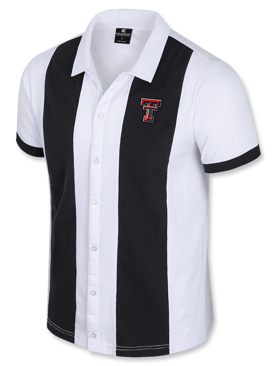 Arena Texas Tech Cambridge Men's Button Up Dress Shirt In White, Size: L, Sold by Red Raider Outfitters Arena Texas Tech Cambridge Men's Button Up Dress Shirt In White, Size: L, Sold by Red Raider Outfitters
