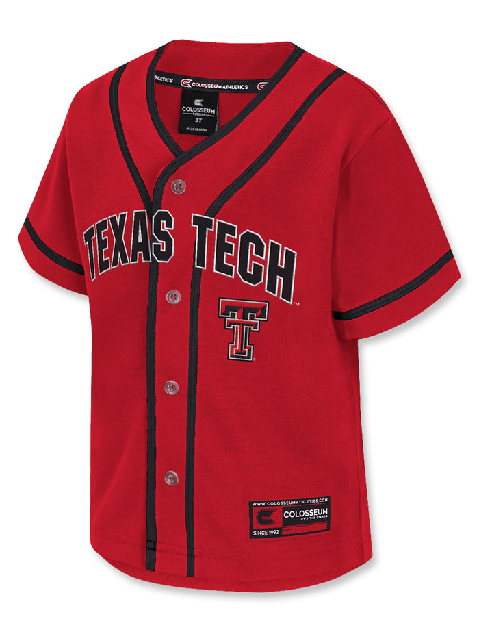 Texas Tech Toddler Jersey, Texas Tech Youth Baseball Jersey, Texas Tech Kids Apparel, Texas Tech Game Day Outfit, NCAA Licensed Texas Tech Gear, Texas Tech Red Raiders Jersey, Toddler Sports Jersey.