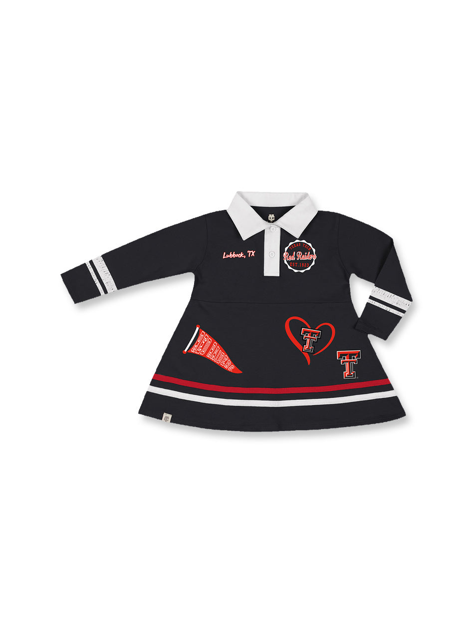 gucci infant dress Arena Texas Tech Homecoming Infant Cheer Dress In Black, Size: 0-3m, Sold by Red Raider Outfitters