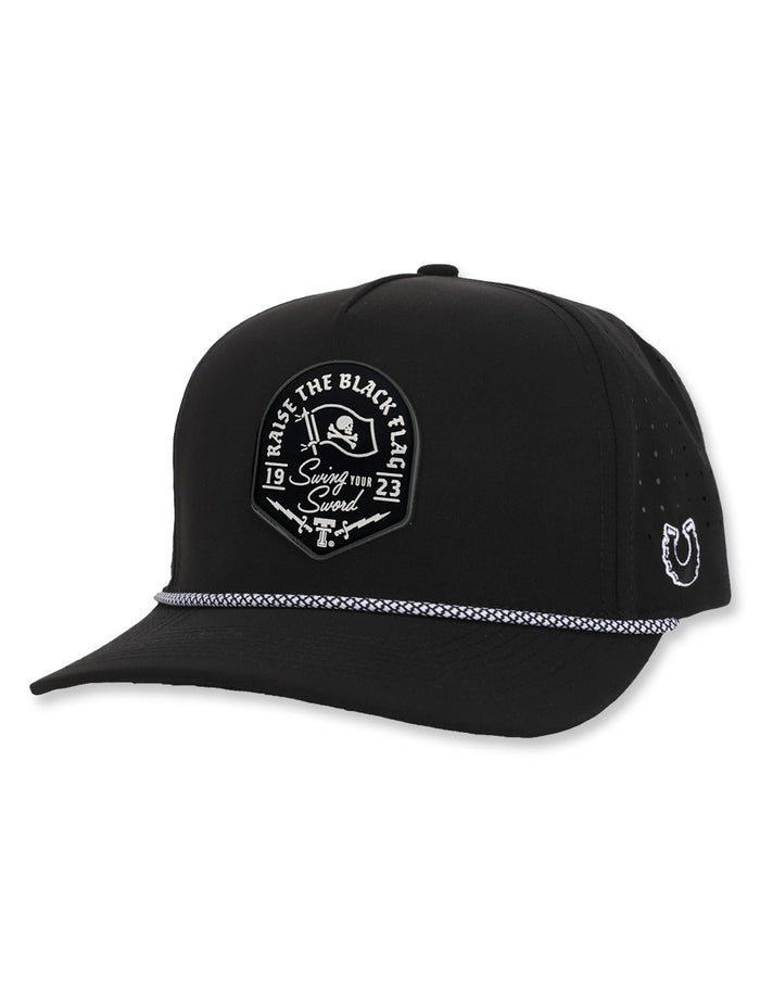 Texas Tech Dark Horse Leach Era "Raise The Flag PVC" Black Sport SB Cap