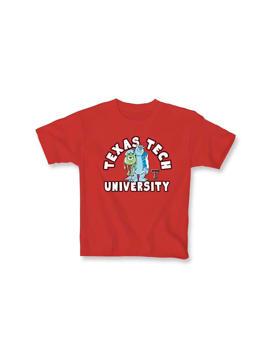monsters university t shirts Disney x Red Raider Outfitter Texas Tech Monsters Inc. "Palm Pilot" YO