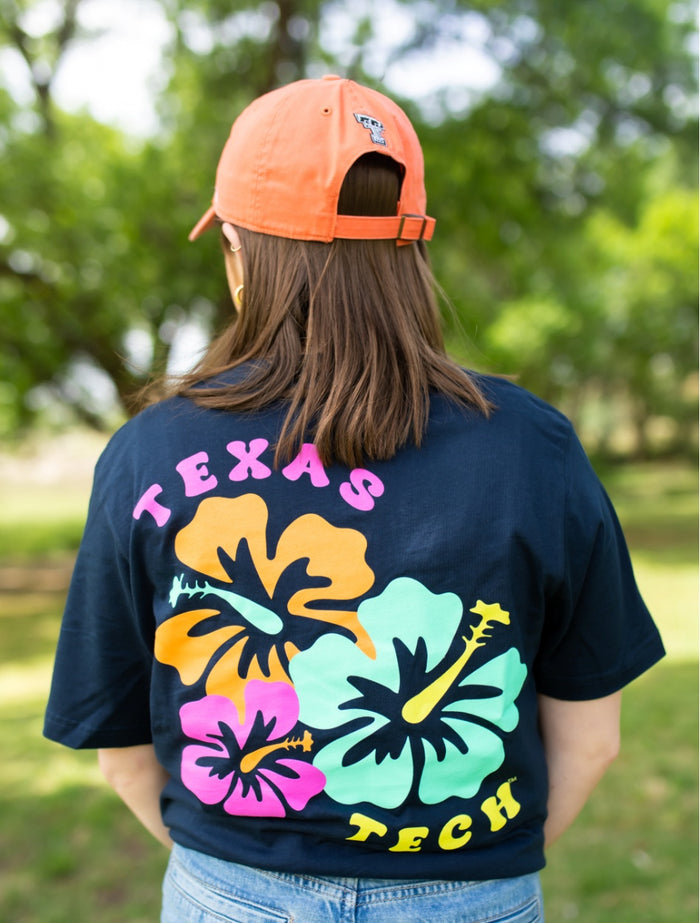 Texas Tech "Hibiscus" Short Sleeve T-Shirt
