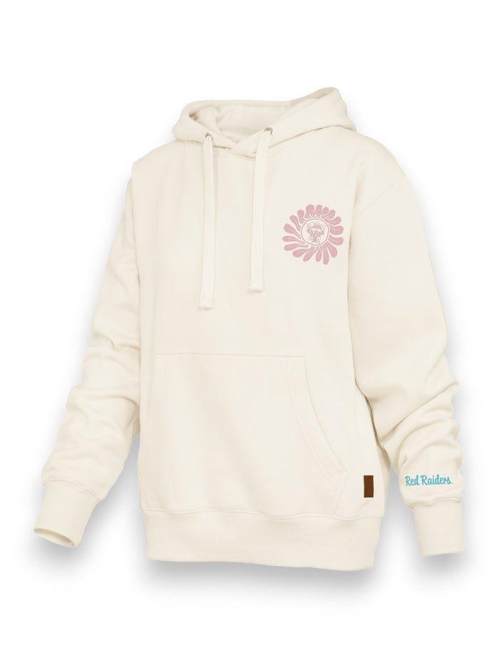 Pressbox Texas Tech "Elena Janise" Embroidered Hoodie