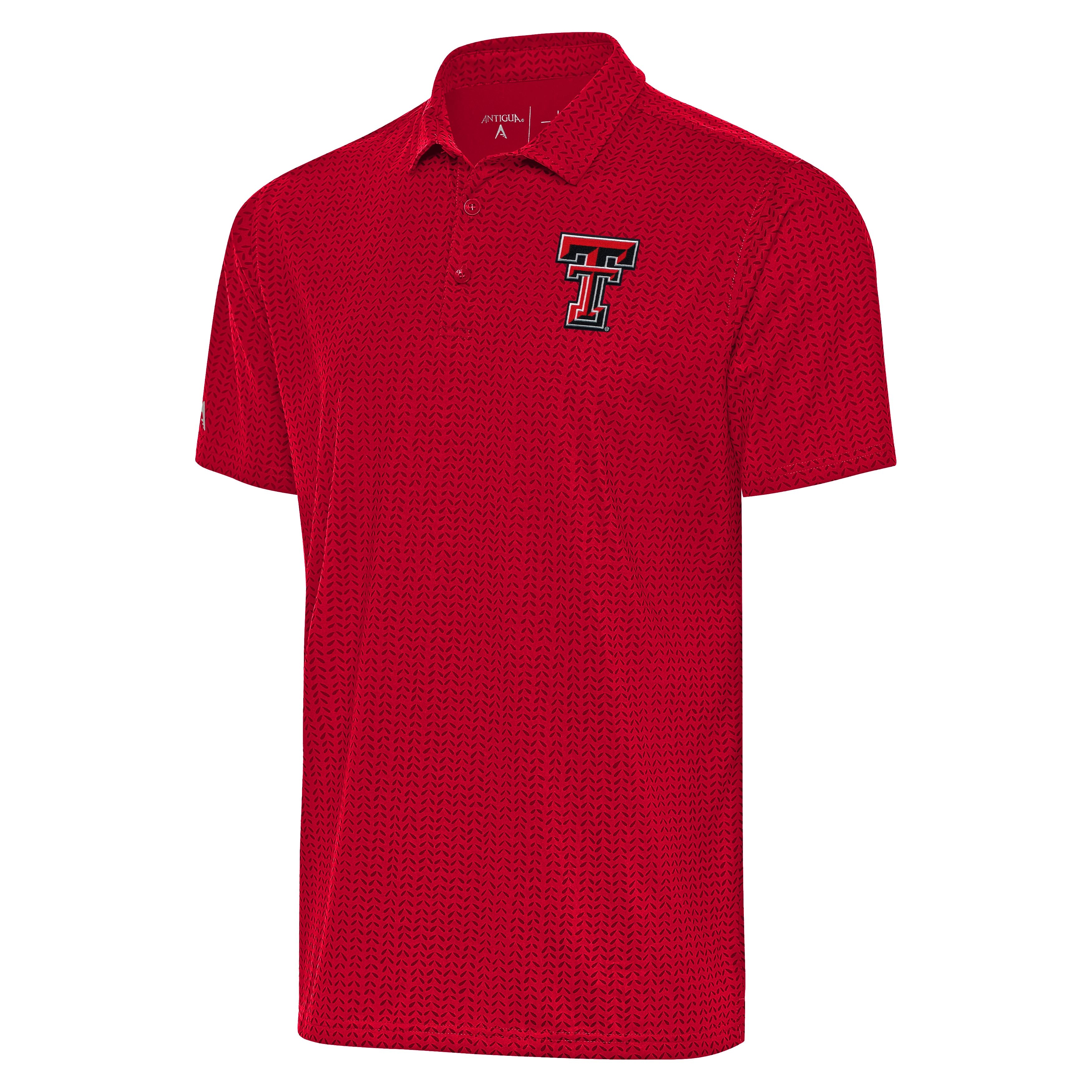 Texas Rangers Antigua Groove Polo - White/Red