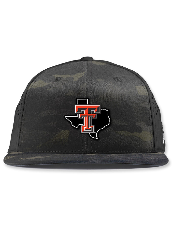 Texas Tech Branded Bills "UV Pride" Camo Snapback Cap