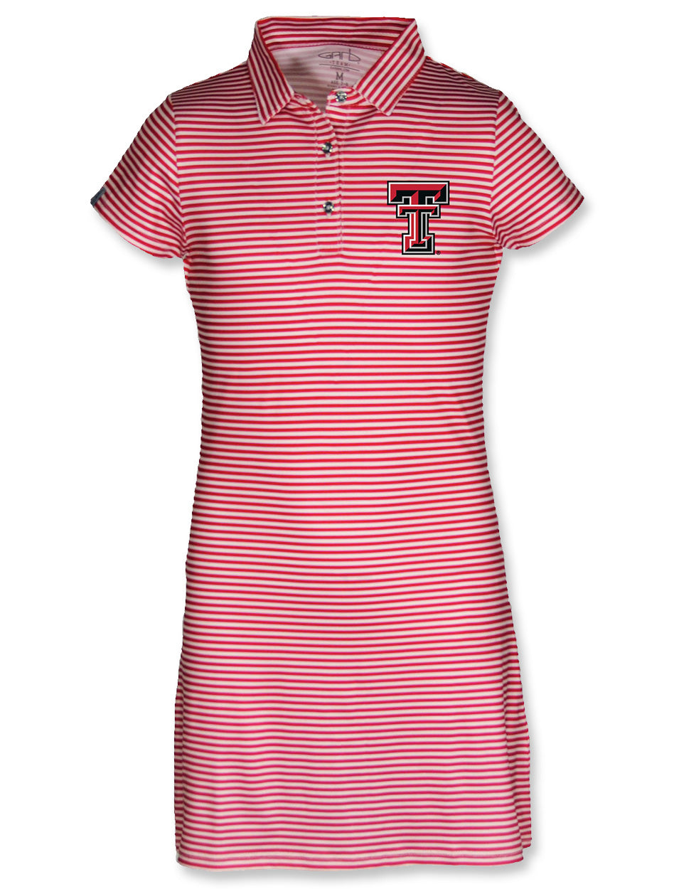 red and white striped polo dress Striped polo dress Red For Women