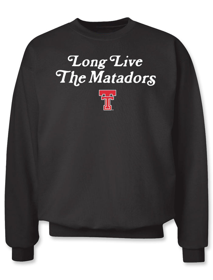 Texas Tech "Long Live the Matadors" Embroidered Sweatshirt