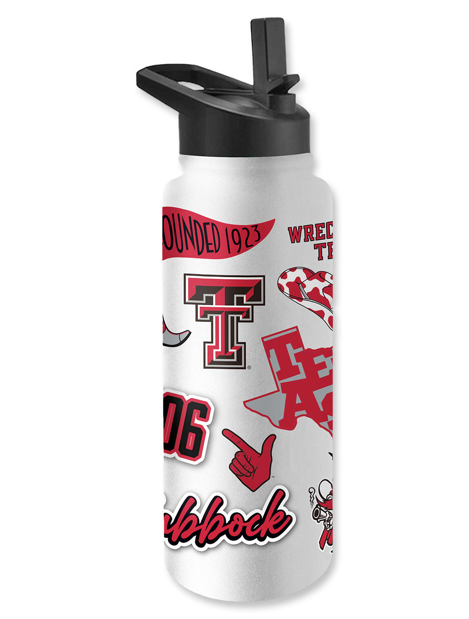 Texas Tech Mahomes Metal Shaker Bottle – Red Raider Outfitter