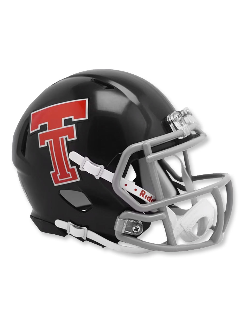 Texas Tech Riddell Throwback Double T Revolution Speed Mini Football H – Red Raider Outfitter Texas Tech Riddell Throwback Double T Revolution Speed Mini Football H – Red Raider Outfitter