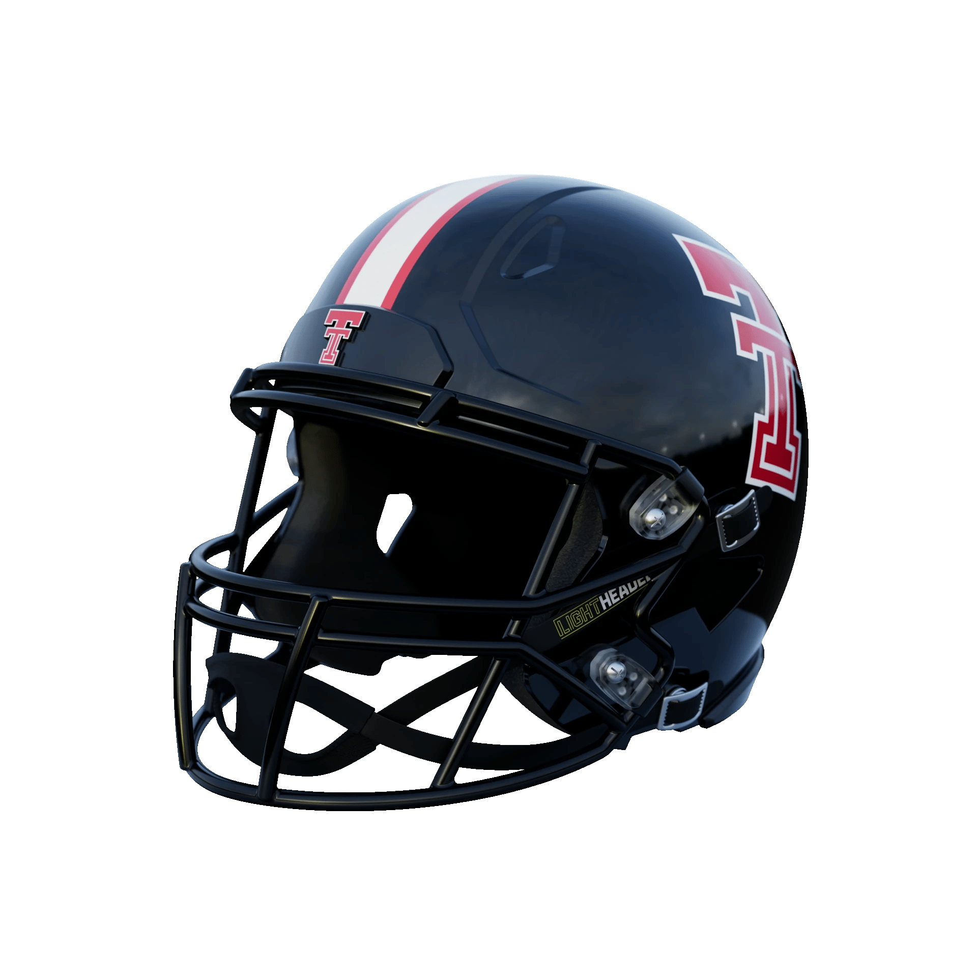 Texas Tech Vault Double T Light Up Helmet