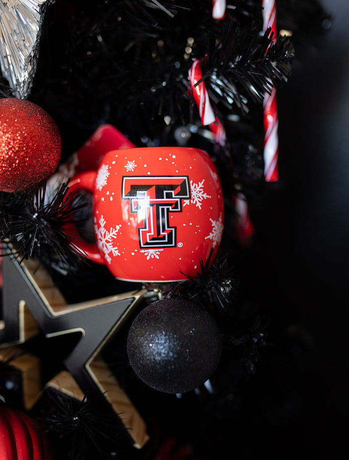 Texas Tech Double T "Snowflake" Mug Ornament