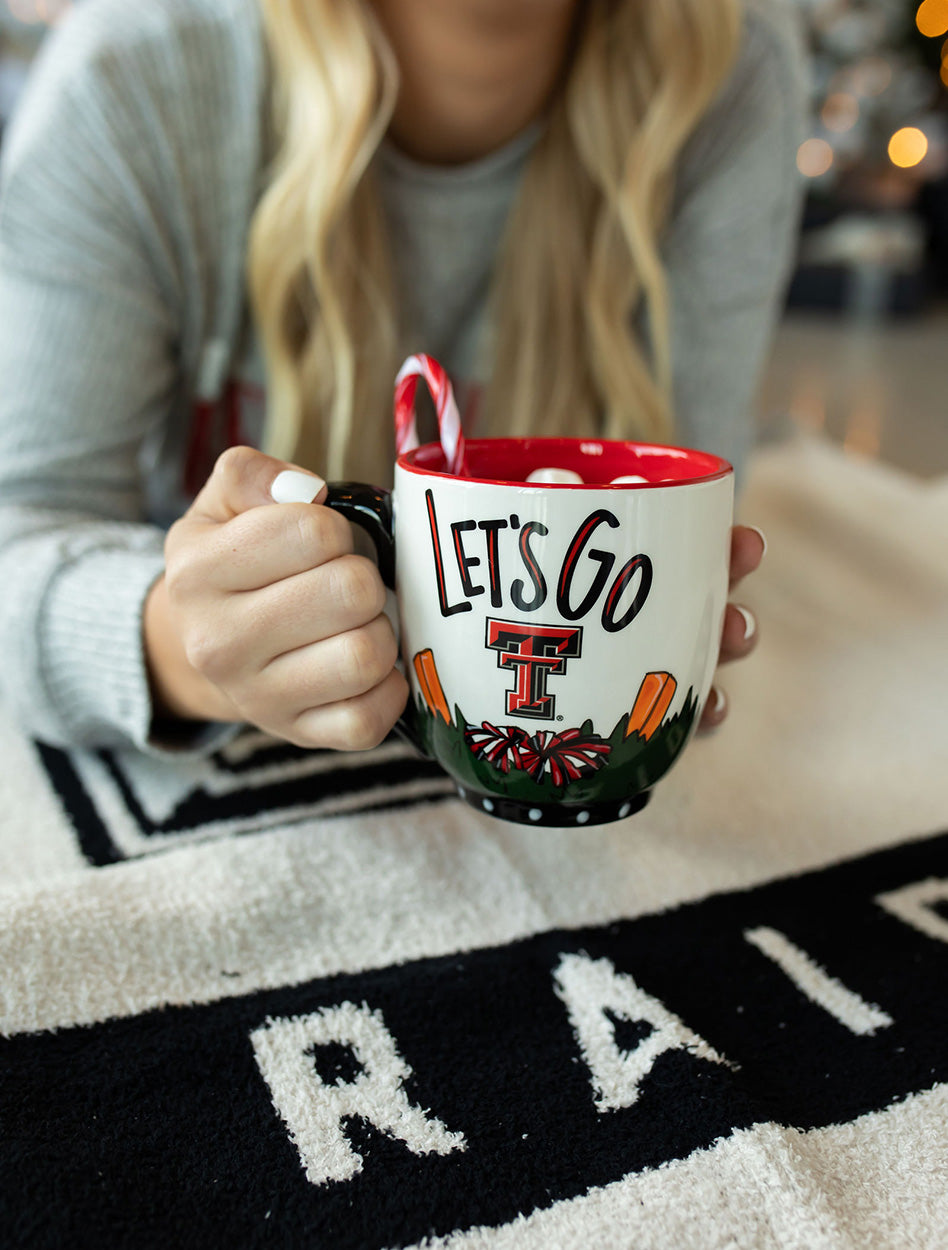 LED RECHWEレッドリーチュエ オフショルダーMサイズARIZONAダラス Texas Tech 