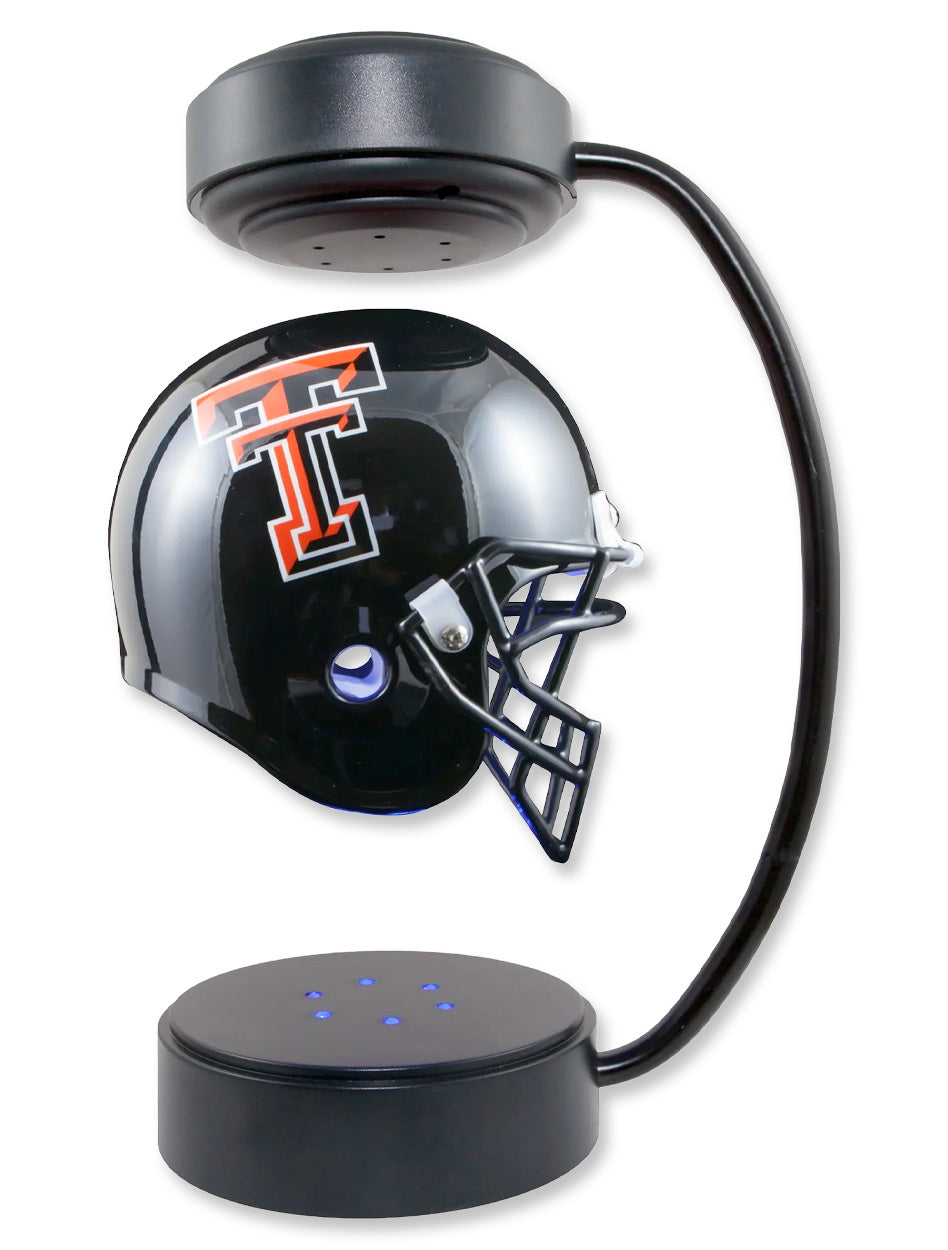 electronic football helmet Texas Tech