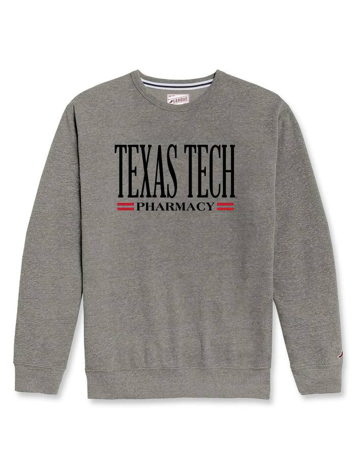 Texas Tech Pharmacy Tri-Blend Crewneck Sweatshirt