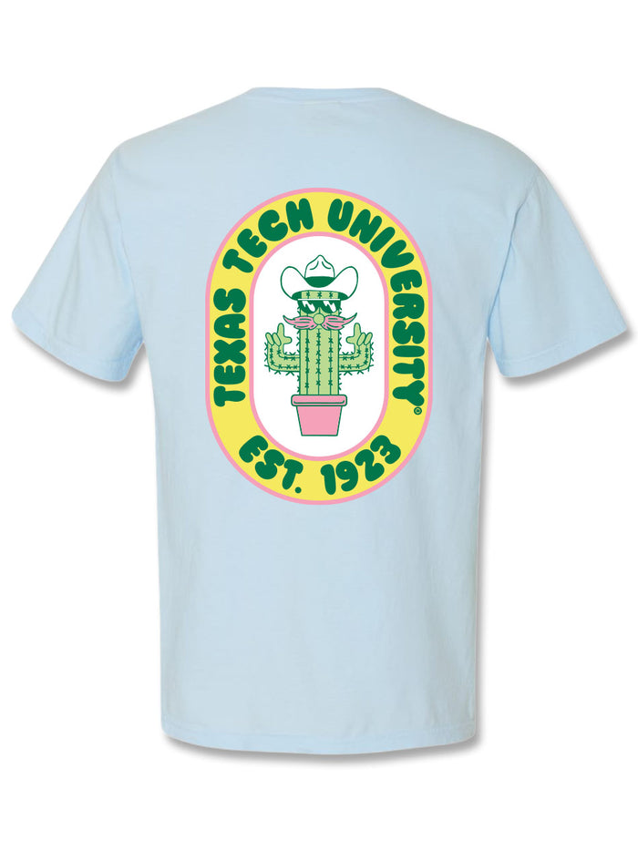 Texas Tech cactus t-shirt
Texas Tech cowboy graphic tee
Texas Tech retro western shirt
Red Raiders novelty t-shirt
Texas Tech university cactus shirt
Texas Tech funny game day shirt
Western style Texas Tech tee
Texas Tech 1923 graphic tee
Texas Tech casual apparel
Texas Tech trendy student t-shirt