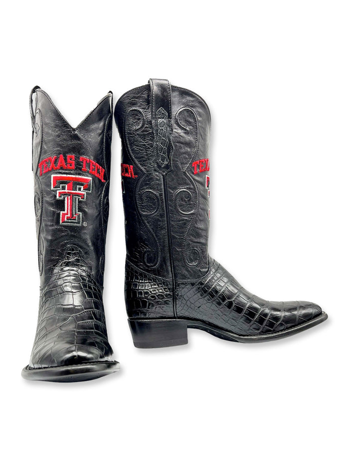 Vaccari Texas Tech "James" Men's Round Toe Boots