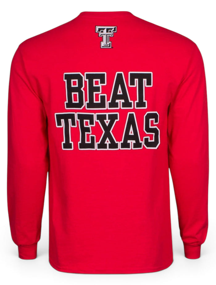 Beat UT Wreck 'Em Tech Red Long Sleeve – Front view