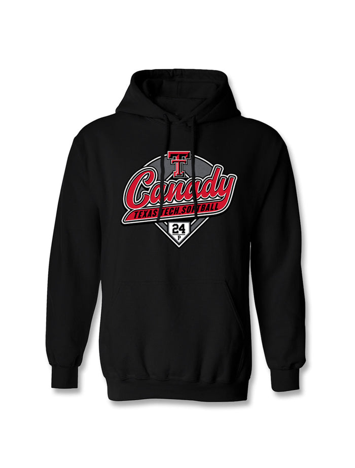 Texas Tech "Softball Canady Script" Youth Hood