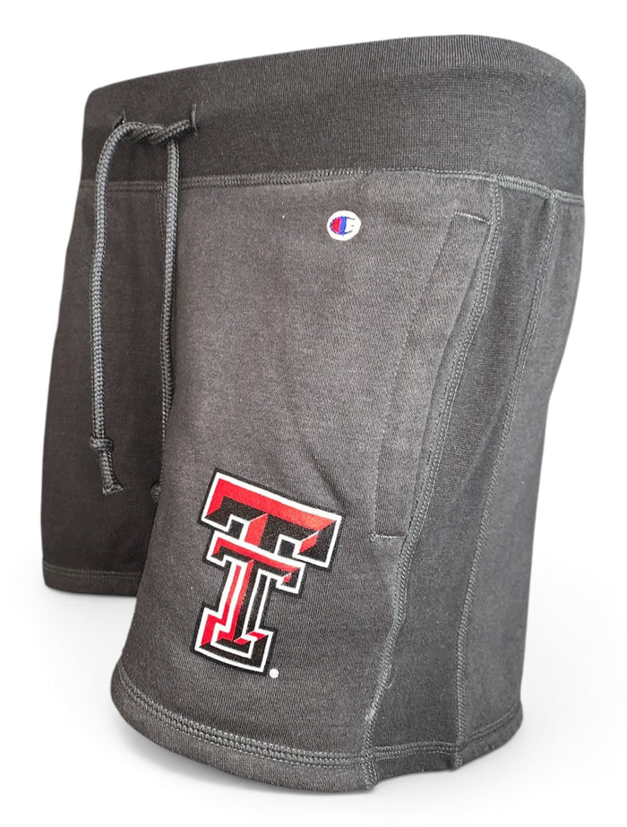 Champion Texas Tech Red Raiders Double T "Rochester" Fleece Short – Front view