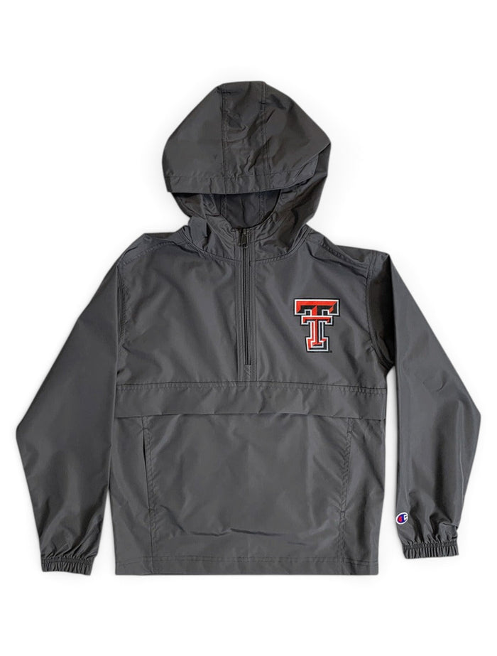 Champion Texas Tech Red Raiders YOUTH "MVP" Pack and Go Jacket – Front view