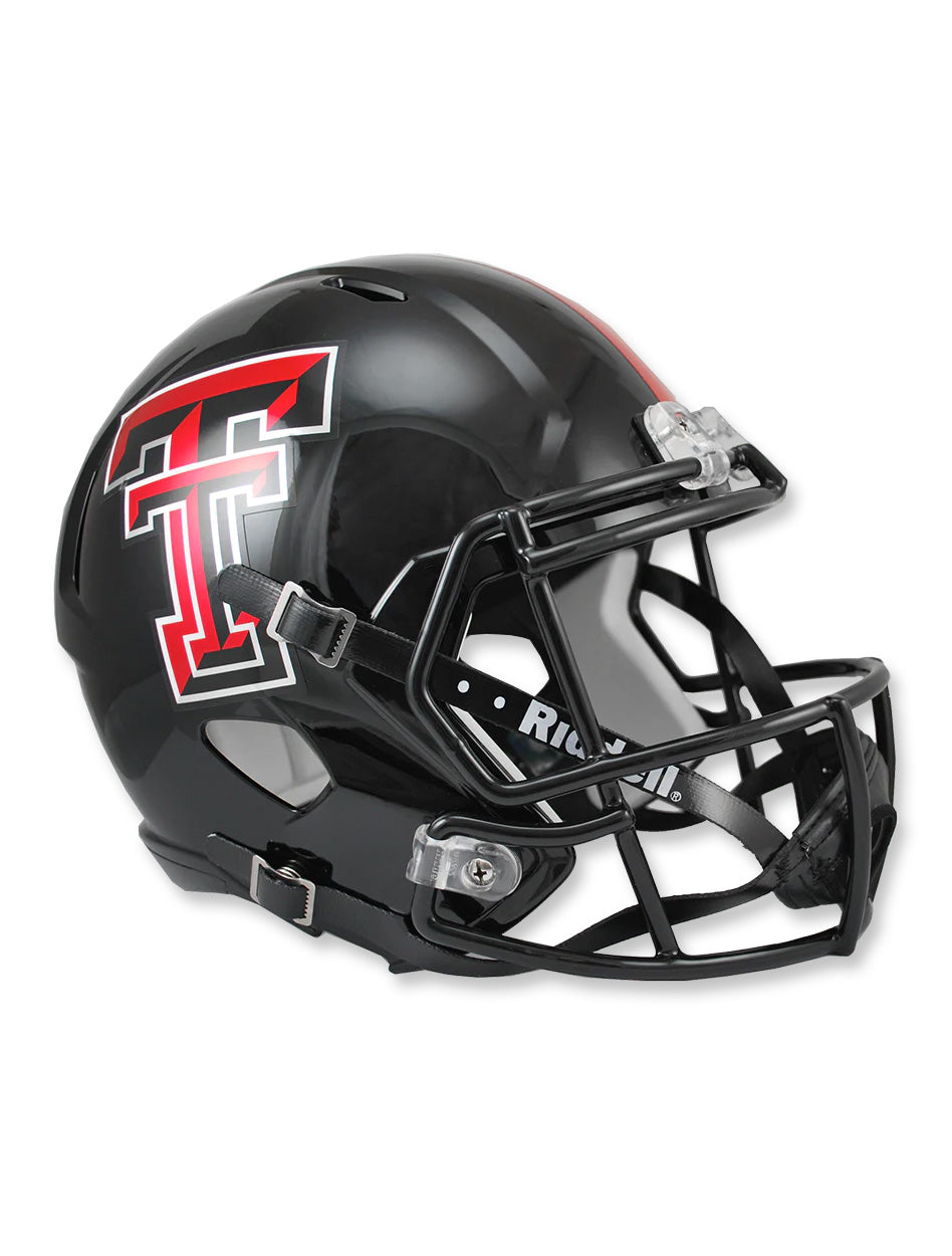 Texas Tech Double T Revolution Speed Full-Size Replica Football Helmet – Red Raider Outfitter Texas Tech Double T Revolution Speed Full-Size Replica Football Helmet – Red Raider Outfitter
