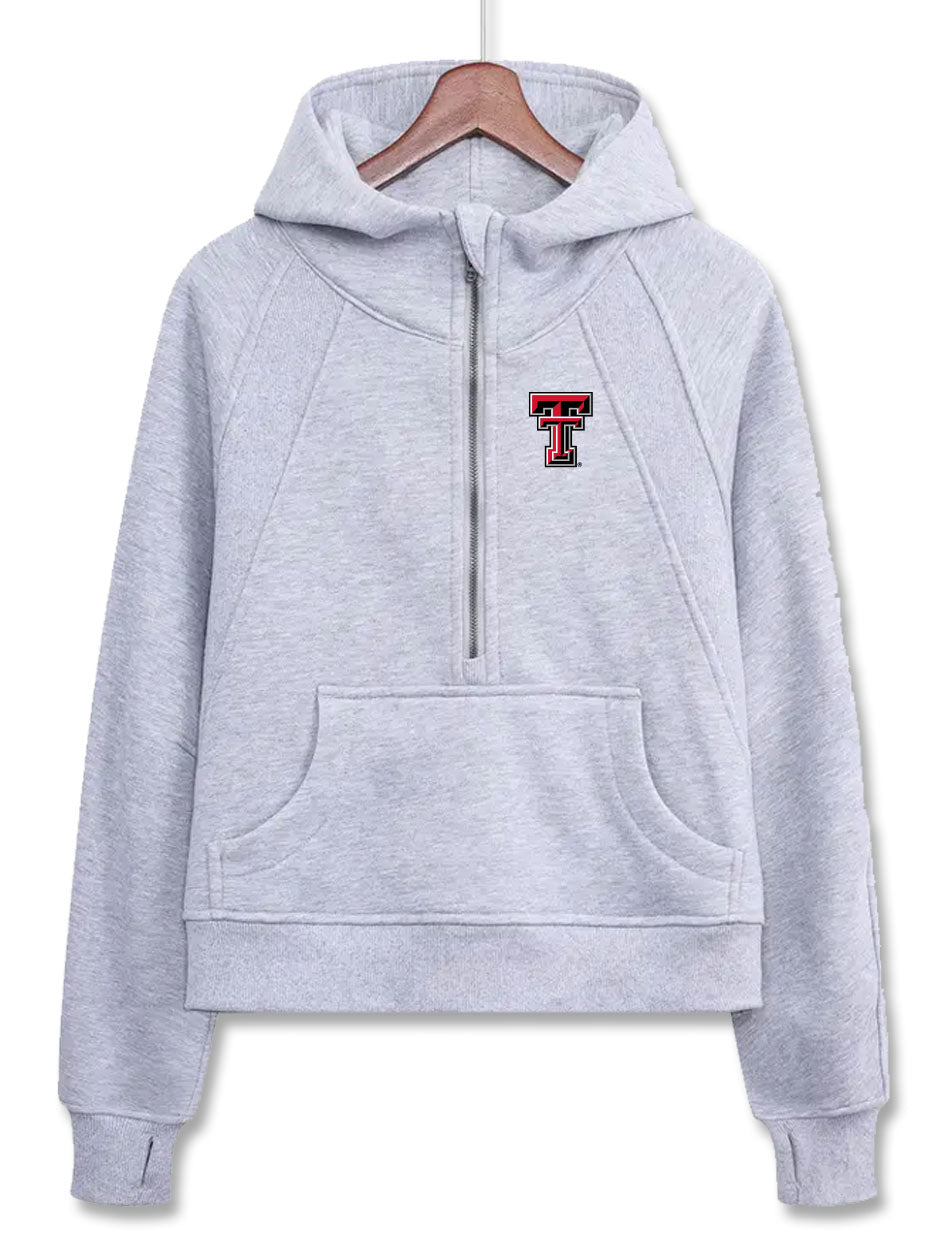 Champion reverse weave hot sale heather grey crop hoodie