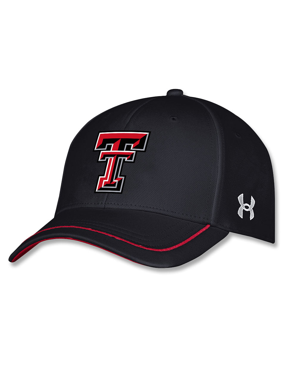 Under Armour Men's Black Texas Tech Red Raiders 2023 Sideline Adjustable Hat - Black