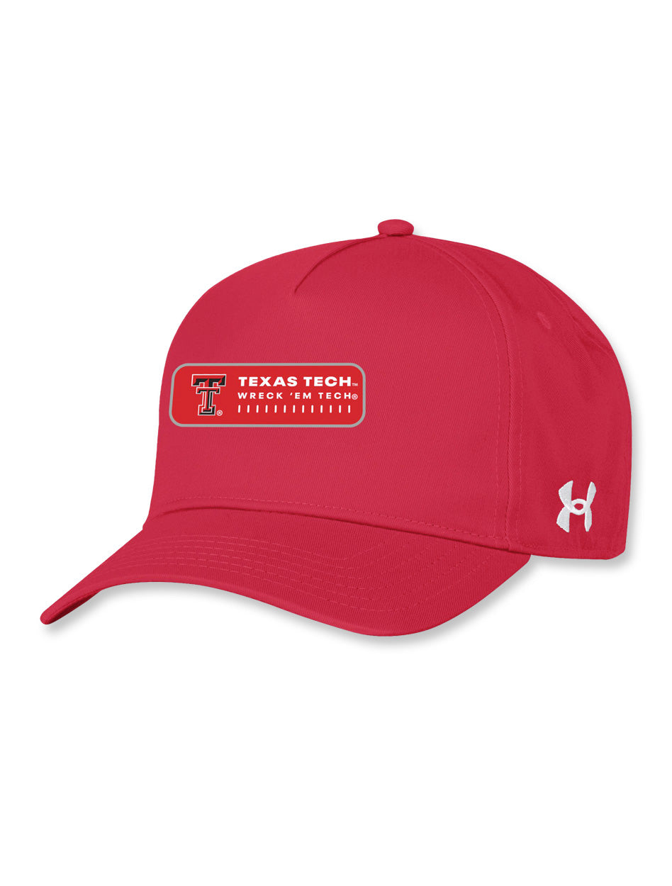 Texas Tech University Under Armour Hats, Snapback, Texas Tech Red