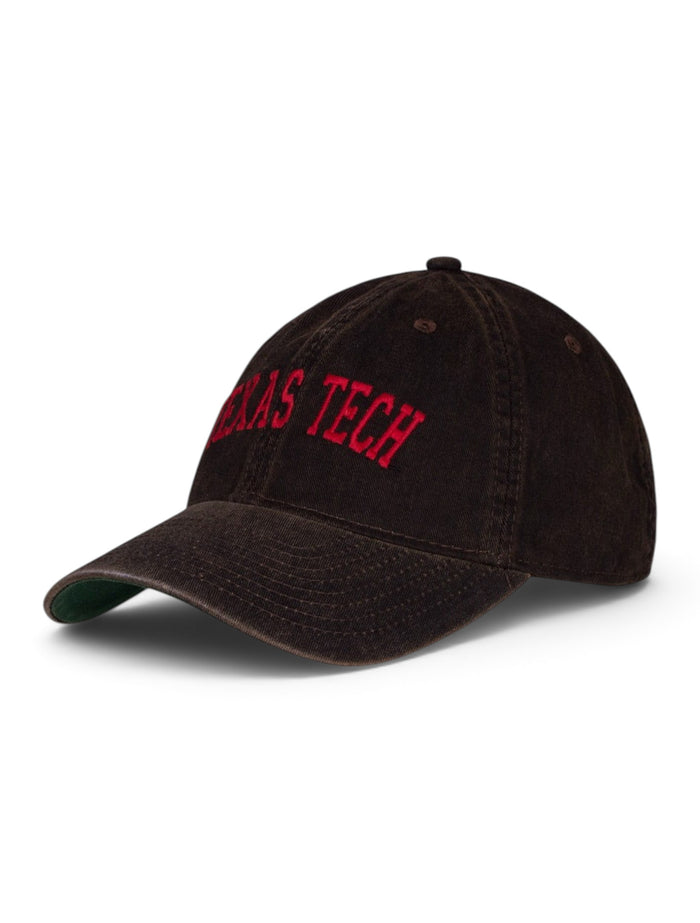 Legacy Texas Tech "Radius" Scarlet Arch on Snapback Cap – Front view