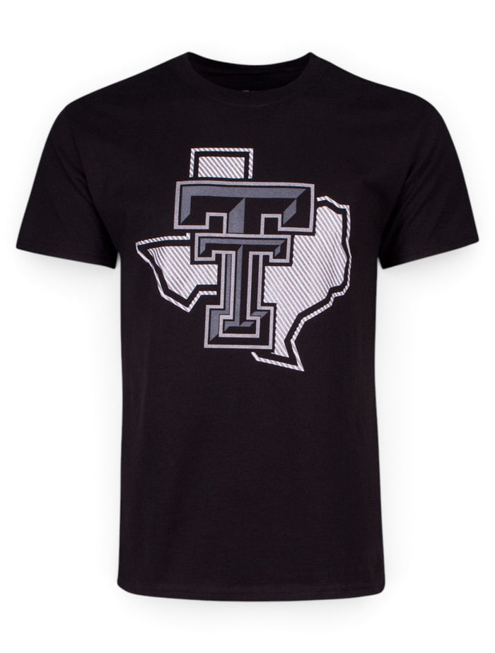 Texas Tech Black Diamond Pride Limited Edition Reflective T-Shirt – Front view