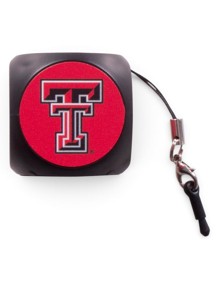 Texas Tech Double T & Midnight Rider Cubio Mini Bluetooth Speaker – Front view