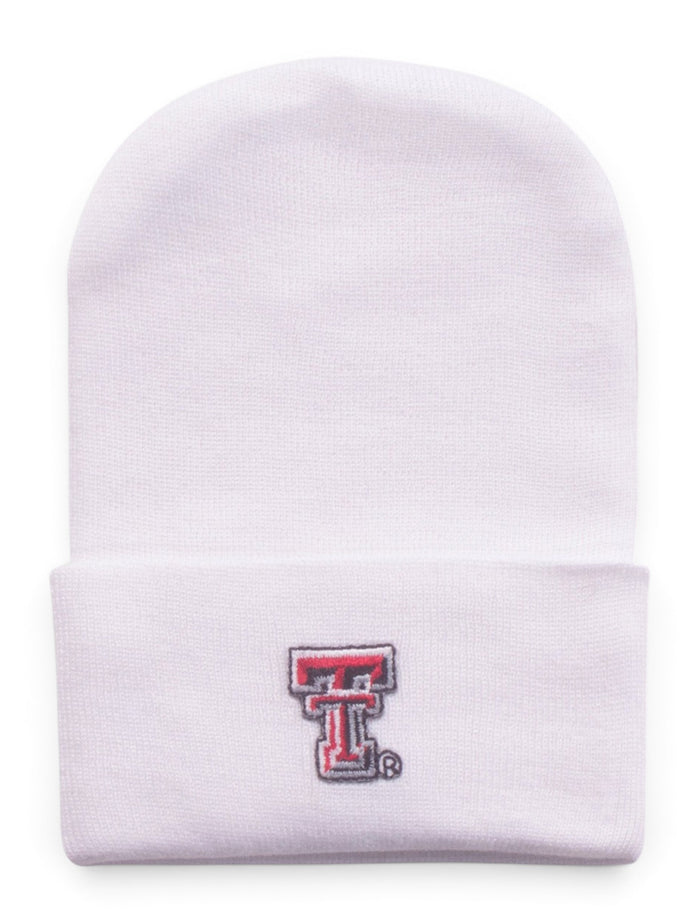 Texas Tech Double T White INFANT Cap – Front view
