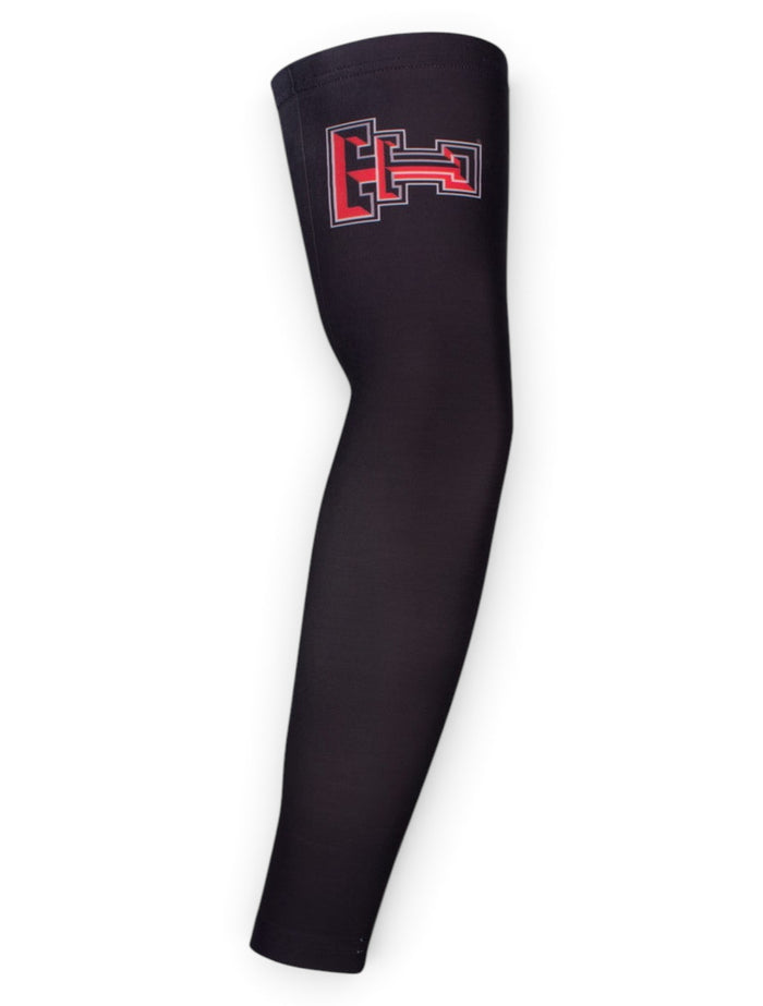 Texas Tech Quarterback Home Compression Sleeve – Front view