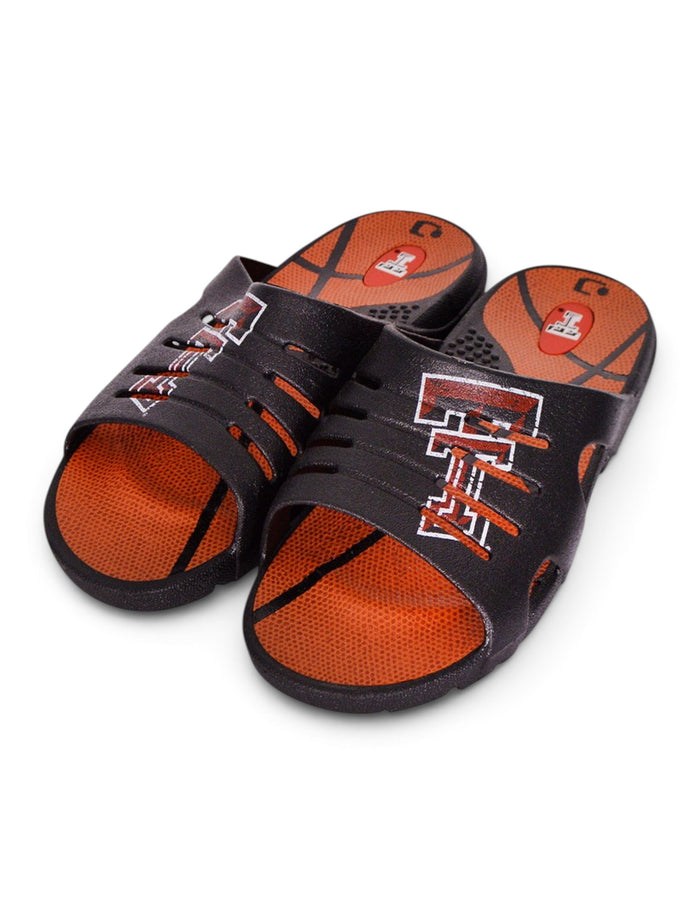 Texas Tech Red Raiders Basketball Slide Shoes – Side view
