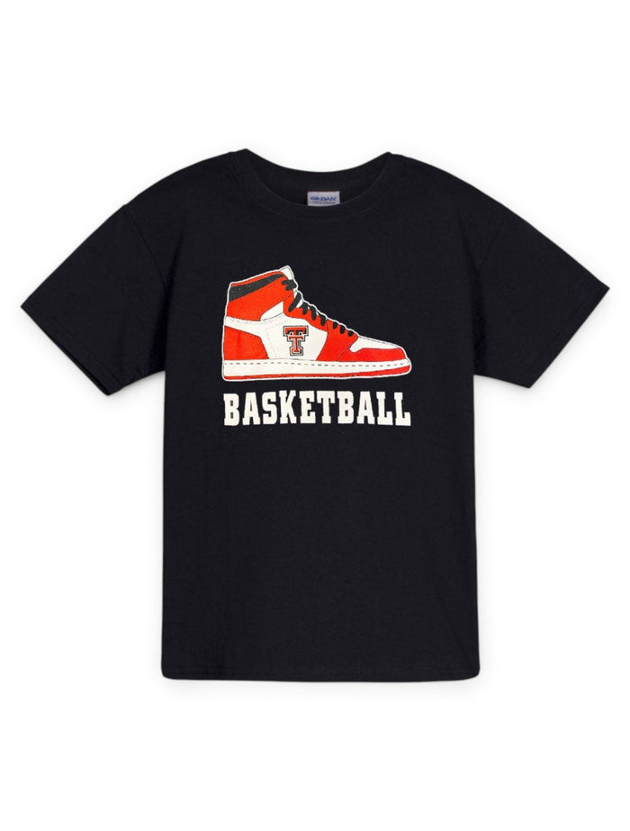 Texas Tech Red Raiders "Black Top" YOUTH T-shirt – Front view