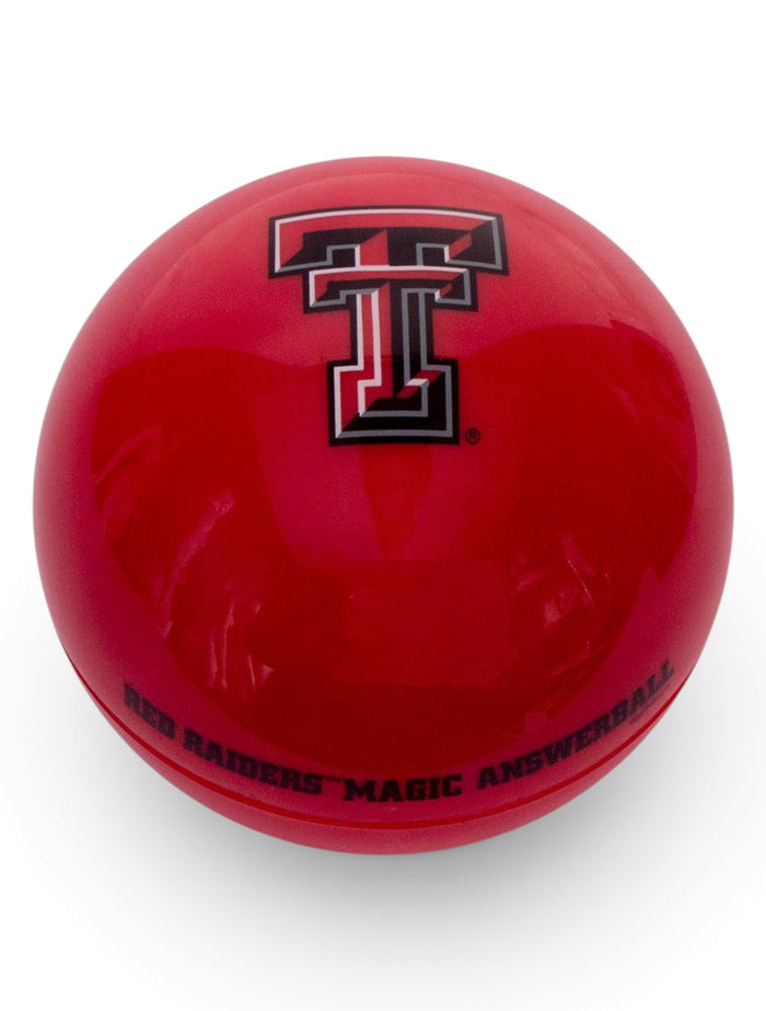 Texas Tech Red Raiders Double T Magic Answer Ball – Front view