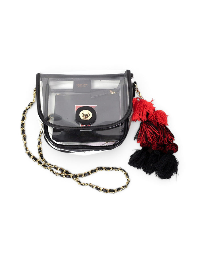 Texas Tech Red Raiders Double T "Viviana" Side Bag – Front view