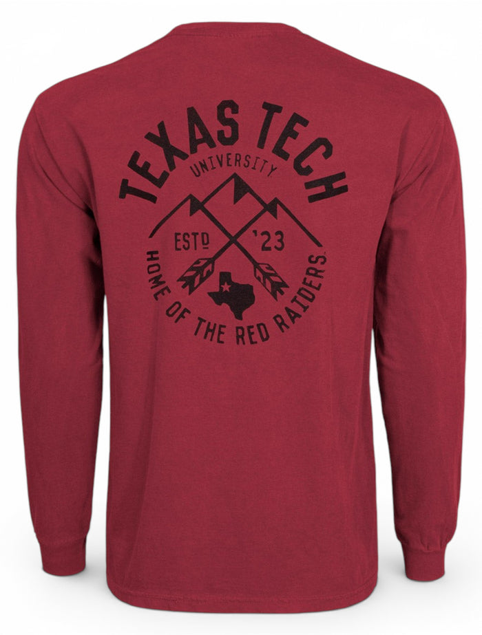 Texas Tech Red Raiders "Est Basecamp" Long Sleeve – Front view