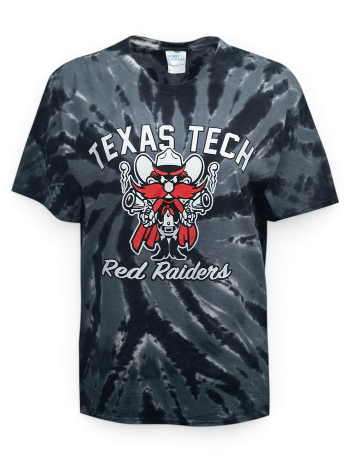Texas Tech Red Raiders Raider Red Tie Dye T-Shirt – Front view