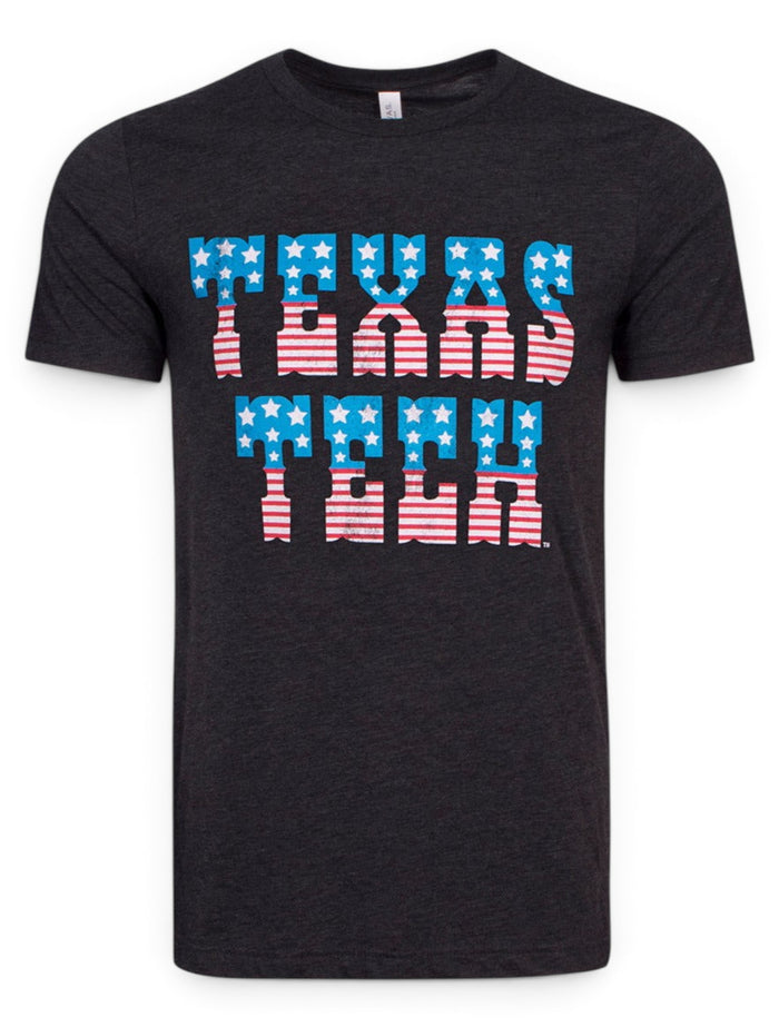 Texas Tech Red Raiders "Spirit of 76" Heather Charcoal T-Shirt – Front view