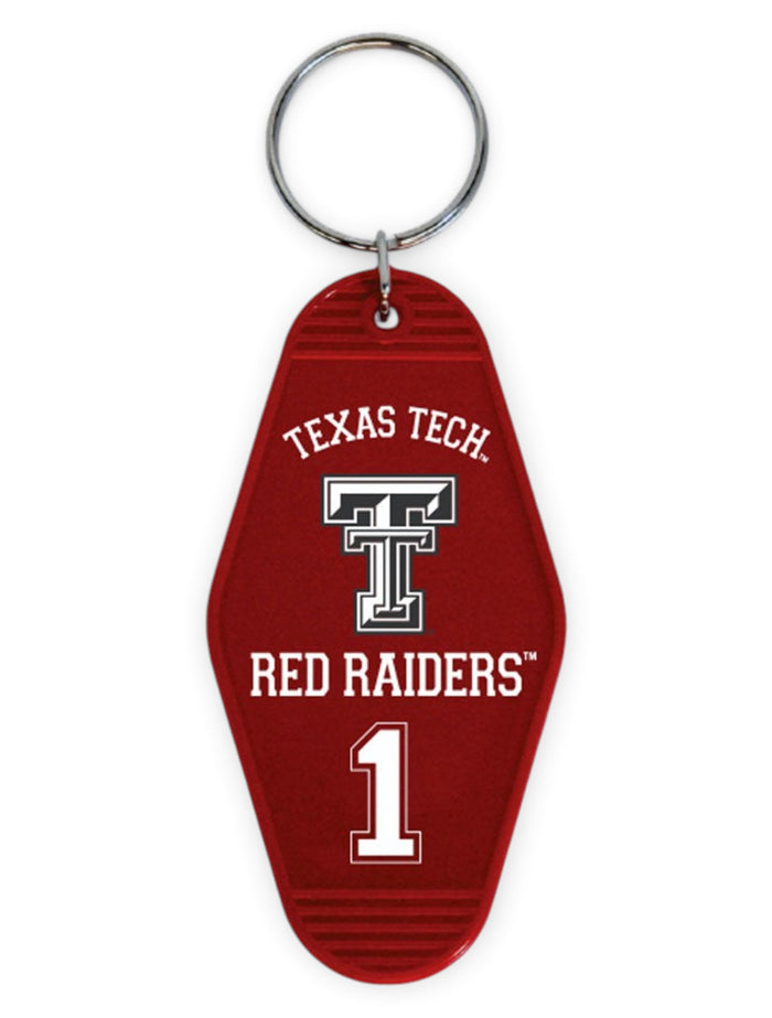 Texas Tech Red Raiders "Throwback Motel" Key – Front view