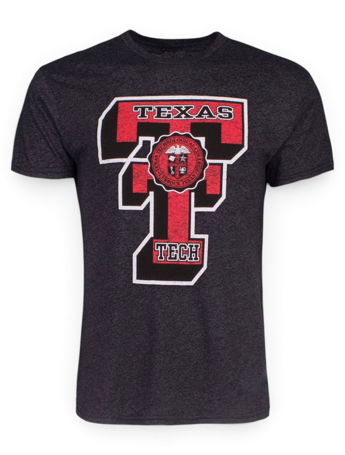 *Texas Tech Red Raiders Throwback "Yearbook" T-Shirt – Front view