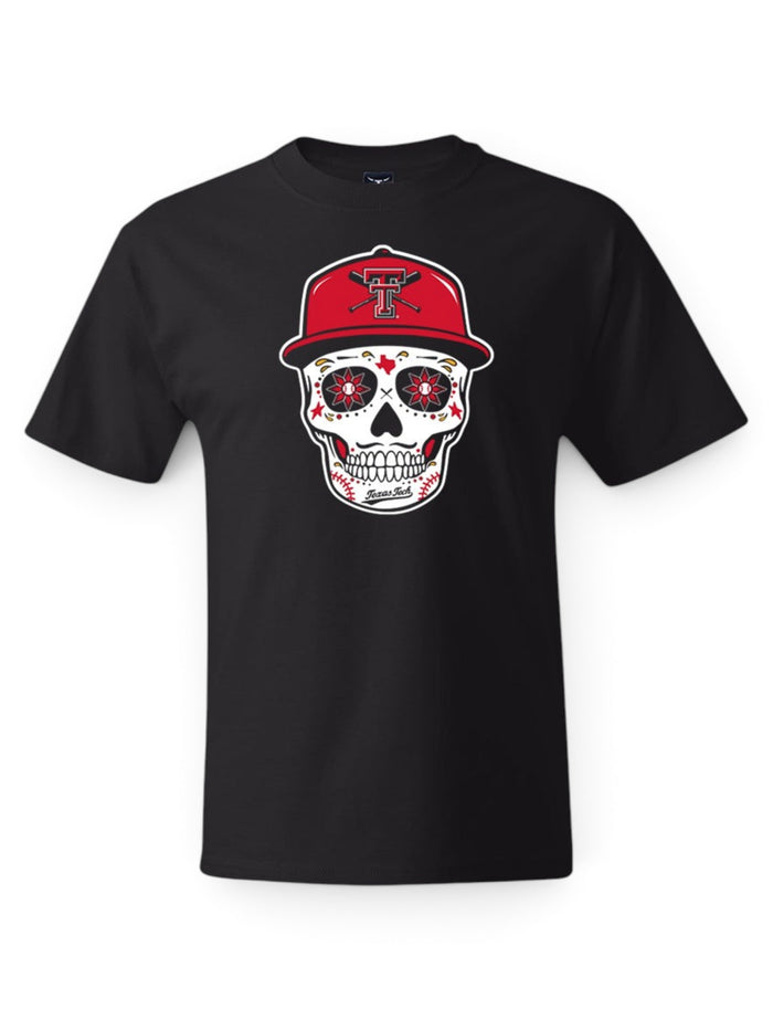 Texas Tech Red Raiders "Vin Skully" Baseball YOUTH T-Shirt – Front view